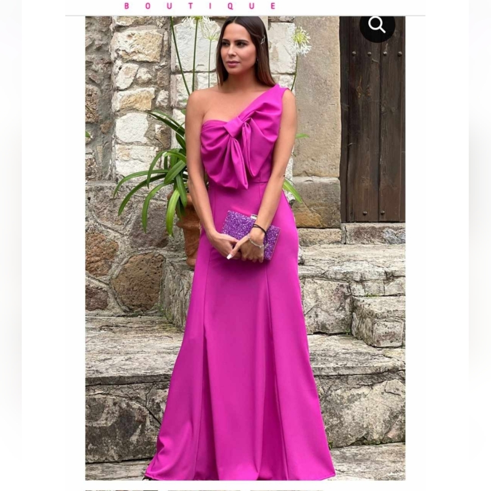 Fuschia dress